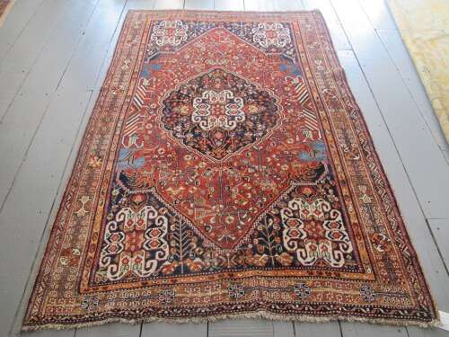 Qashqai Rug, Circa 1890, 2.40m X 1.58m