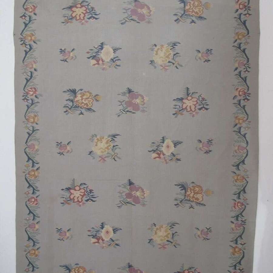 Pale Balkan Kilim, Circa 1910, 2.72m X 1.79m