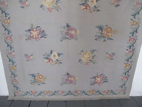 Pale Balkan Kilim, Circa 1910, 2.72m X 1.79m