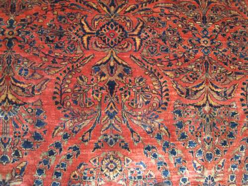 Persian Sarouk Carpet, Circa 1930, 3.50m X 2.72m
