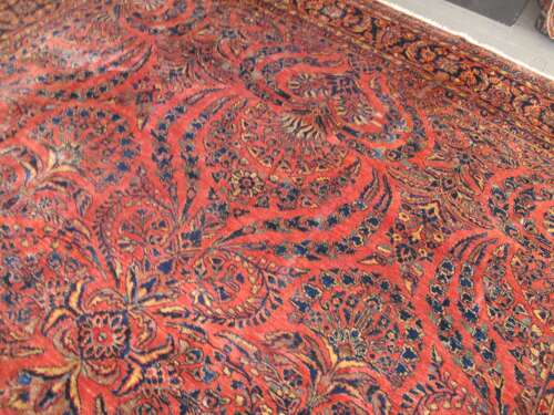 Persian Sarouk Carpet, Circa 1930, 3.50m X 2.72m