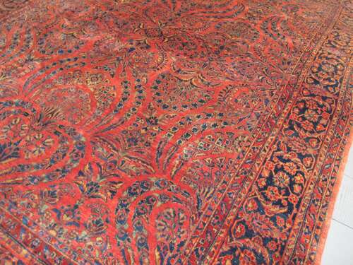 Persian Sarouk Carpet, Circa 1930, 3.50m X 2.72m