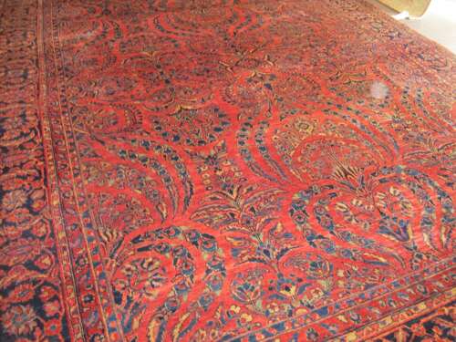 Persian Sarouk Carpet, Circa 1930, 3.50m X 2.72m