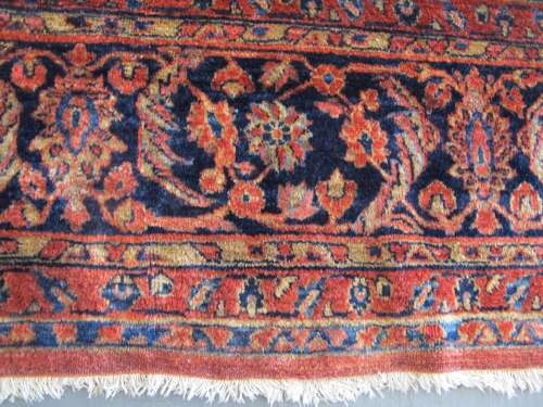 Persian Sarouk Carpet, Circa 1930, 3.50m X 2.72m