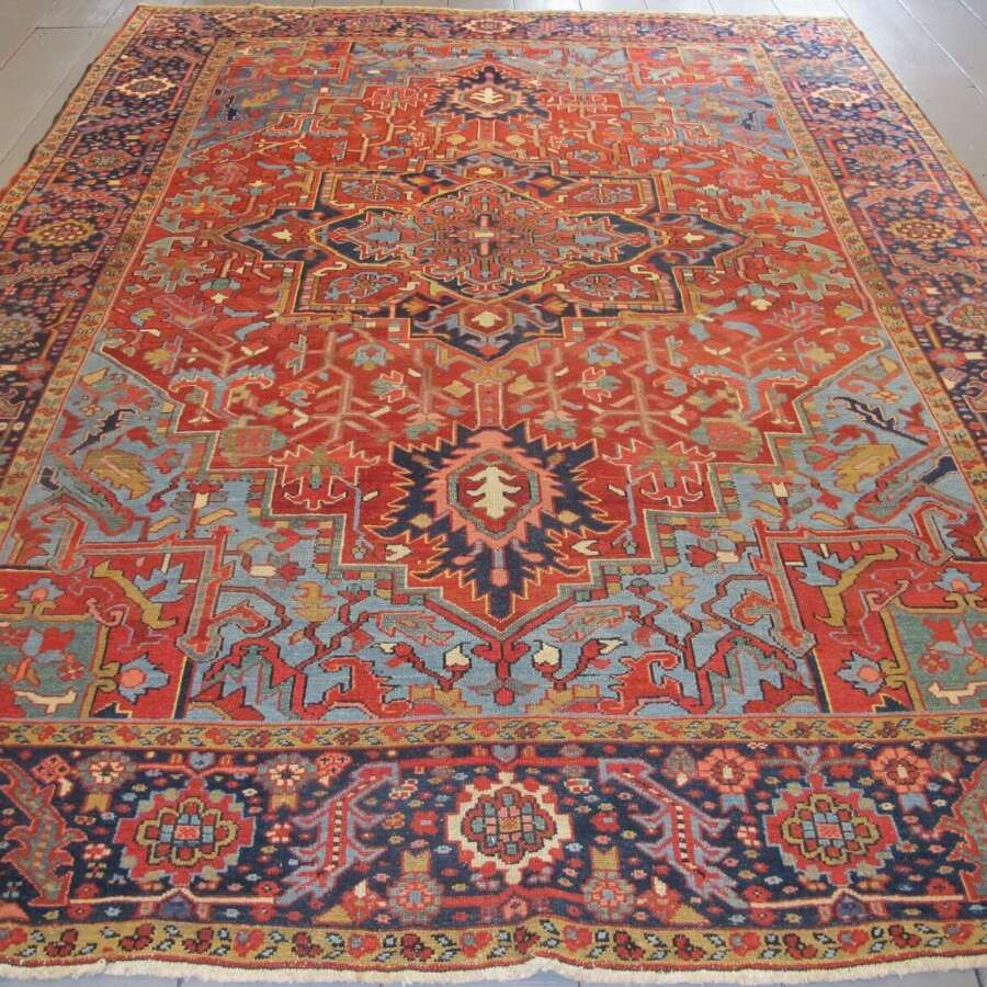 Karaja Carpet With Intense Colours, North-west Persia, Circa 1890, 3.57m X 2.68m