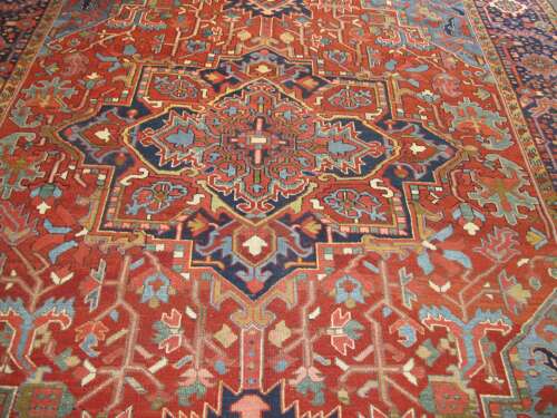 Karaja Carpet With Intense Colours, North-west Persia, Circa 1890, 3.57m X 2.68m