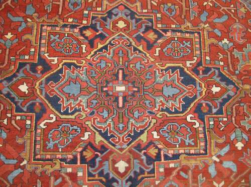 Karaja Carpet With Intense Colours, North-west Persia, Circa 1890, 3.57m X 2.68m