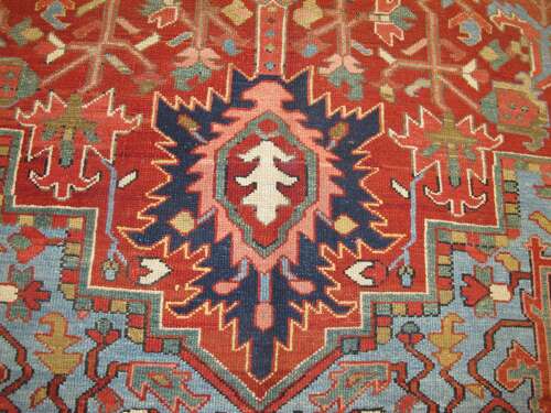 Karaja Carpet With Intense Colours, North-west Persia, Circa 1890, 3.57m X 2.68m