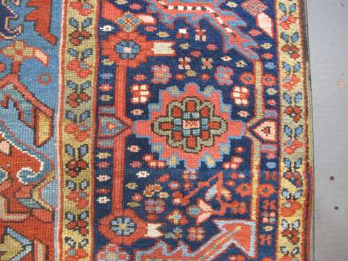 Karaja Carpet With Intense Colours, North-west Persia, Circa 1890, 3.57m X 2.68m
