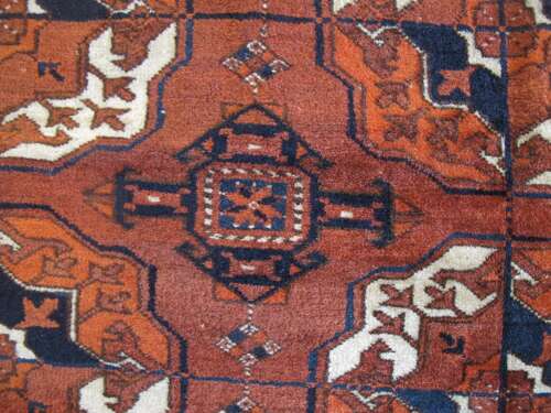 Fine Tekke Carpet, Central Asia, Circa 1880, 3.26m X 2.25m