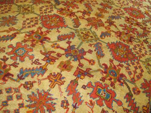 Oushak Wool Carpet, Western Turkey, Circa 1880, 4.13m X 3.67m