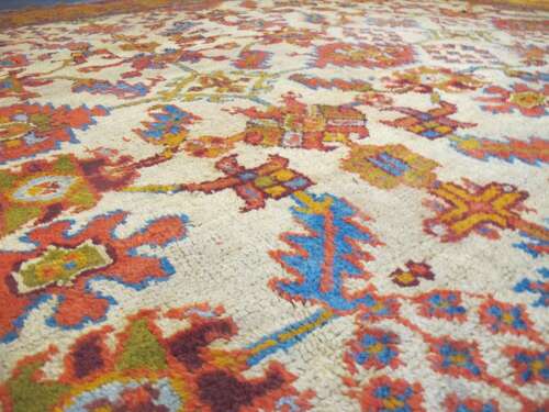 Oushak Wool Carpet, Western Turkey, Circa 1880, 4.13m X 3.67m