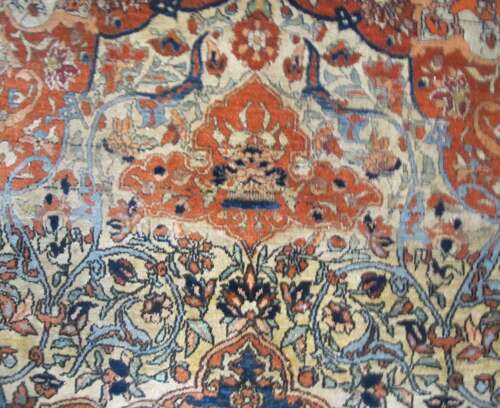 Fine Isfahan Rug, Central Persia, Circa 1900, 2.10m X 1.30m