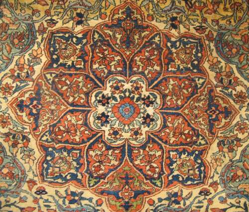 Fine Isfahan Rug, Central Persia, Circa 1900, 2.10m X 1.30m