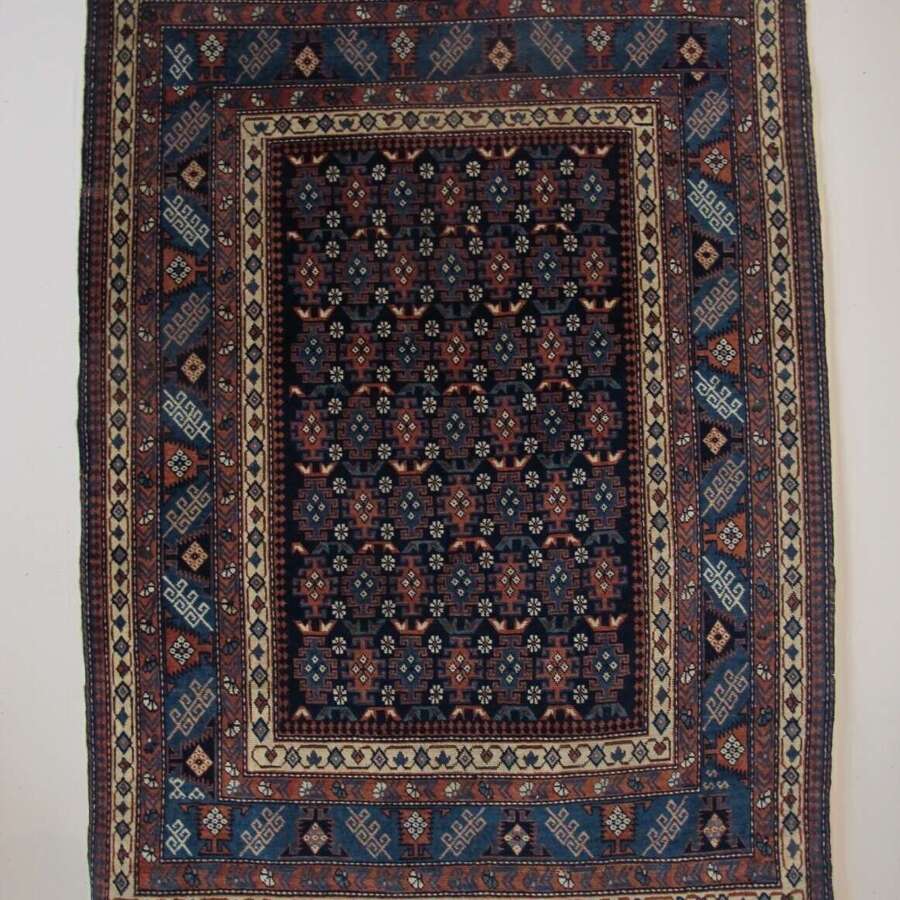 Fine Caucasian Rug, Circa 1900, 1.48m X 1.08m