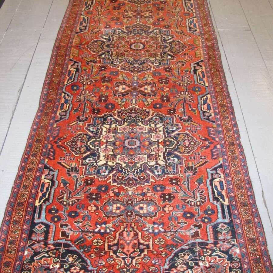 Fine Hamadan Runner, West Persia, Circa 1890, 3.13m X 1.10