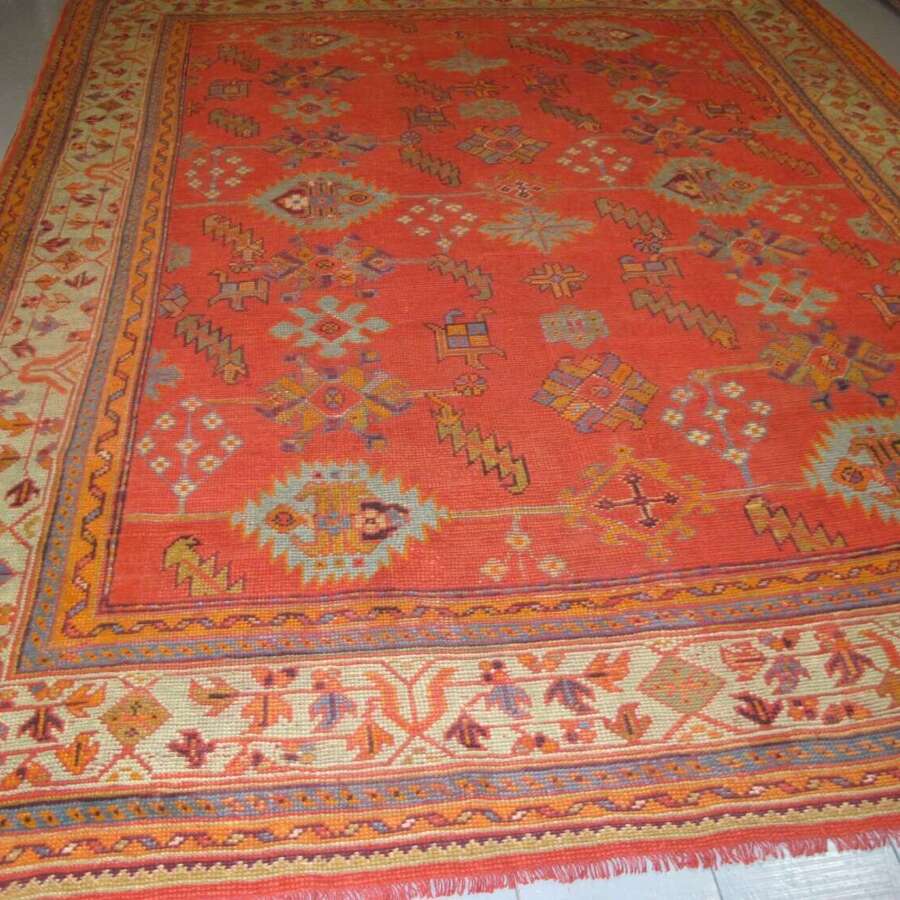 Oushak Carpet, Western Anatolia, Circa 1880, 3.47m X 2.76m