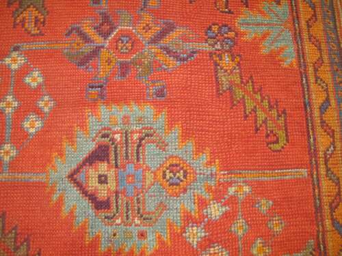 Oushak Carpet, Western Anatolia, Circa 1880, 3.47m X 2.76m