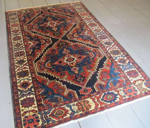 Handsome Persian Village Rug, Circa 1890, 2.02m X 1.37m