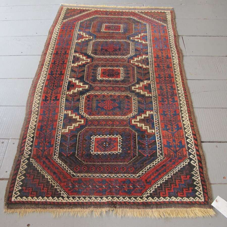 Fine Belouch Rug, Circa 1880, 1.76m X 1.04m