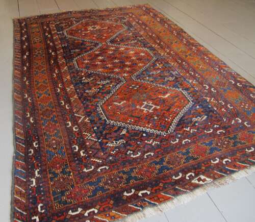 Small Persian Tribal Carpet, Circa 1900, 2.62m X 1.78m