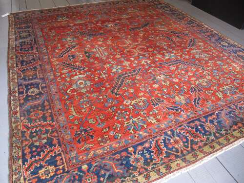 Fine Persian Karaja Carpet, Circa 1880, 3.32m X 2.85m