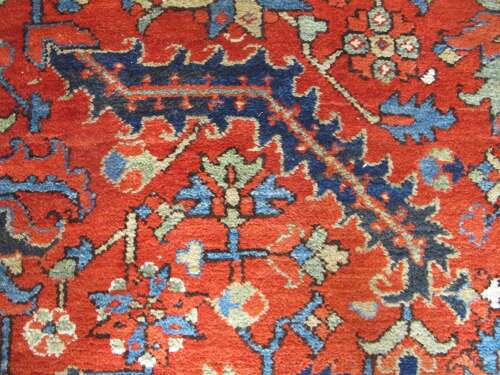 Fine Persian Karaja Carpet, Circa 1880, 3.32m X 2.85m