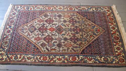 Persian Village Wool Rug, Circa 1920, 2.29m X 1.35m (7'6 X 4'4)