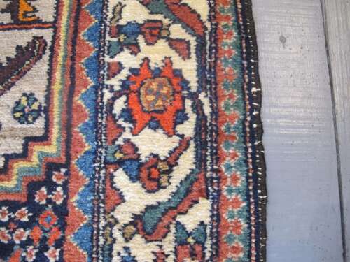 Persian Village Wool Rug, Circa 1920, 2.29m X 1.35m (7'6 X 4'4)