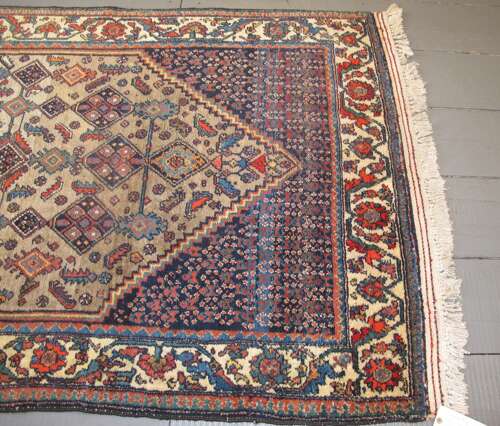 Persian Village Wool Rug, Circa 1920, 2.29m X 1.35m (7'6 X 4'4)