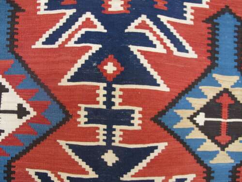 Fine Caucasian Kilim, Circa 1880, 3.18m X 1.88m (10'4