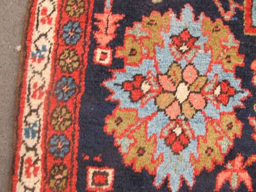 Long Persian Wool Runner, Circa 1890, 4.43m X 0.94m