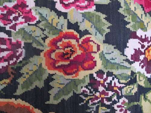 Moldovan Floral Kilim, Circa 1900, 1.84m X 3.04m