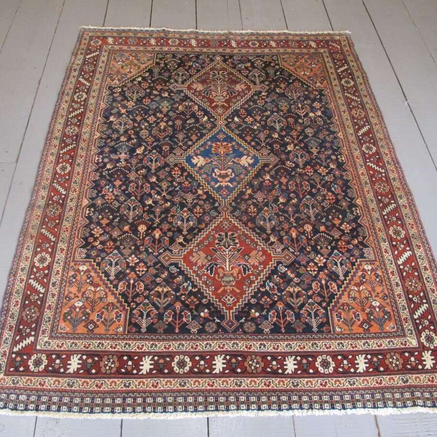 Fine Qashqai Rug, Persia, Circa 1890, 1.98m X 1.46m