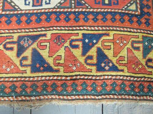 Caucasian Rug With Memling Guls, Circa 1870, 2.60m X 1.20m