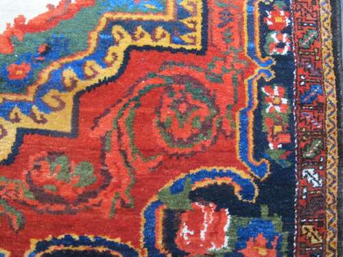 Antique Persian Baktiar Rug, 2.05m X 1.36m