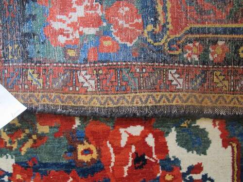 Antique Persian Baktiar Rug, 2.05m X 1.36m