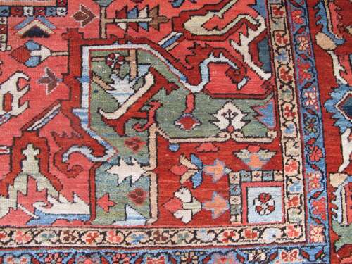 Large Heriz Carpet, North-west Persia, Circa 1890, 4.54m X 3.37m