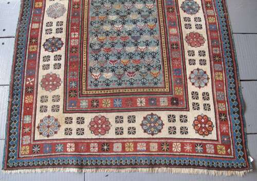 Beautiful Talish Long Rug, East Caucasus, Circa 1880, 2.62m X 1.07m