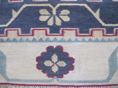 Rare Indian Cotton Dhurrie, Circa 1880, 2.05m X 1.33m