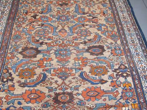 Antique Hamadan Carpet, West Persia, Circa 1900, 3.65m X 2.00m