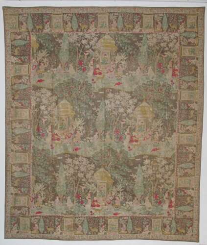 Qajar Block Printed And Painted Textile, Persia, Mid-19th Century