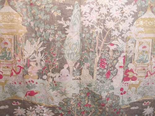 Qajar Block Printed And Painted Textile, Persia, Mid-19th Century
