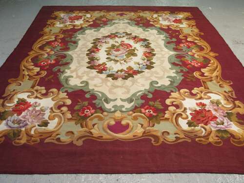 Antique Aubusson Carpet, 2.85m X 2.37m