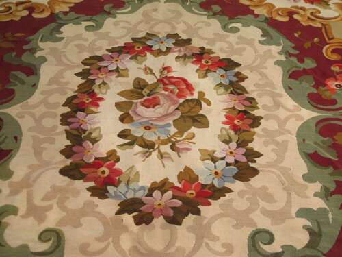 Antique Aubusson Carpet, 2.85m X 2.37m