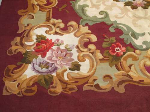 Antique Aubusson Carpet, 2.85m X 2.37m
