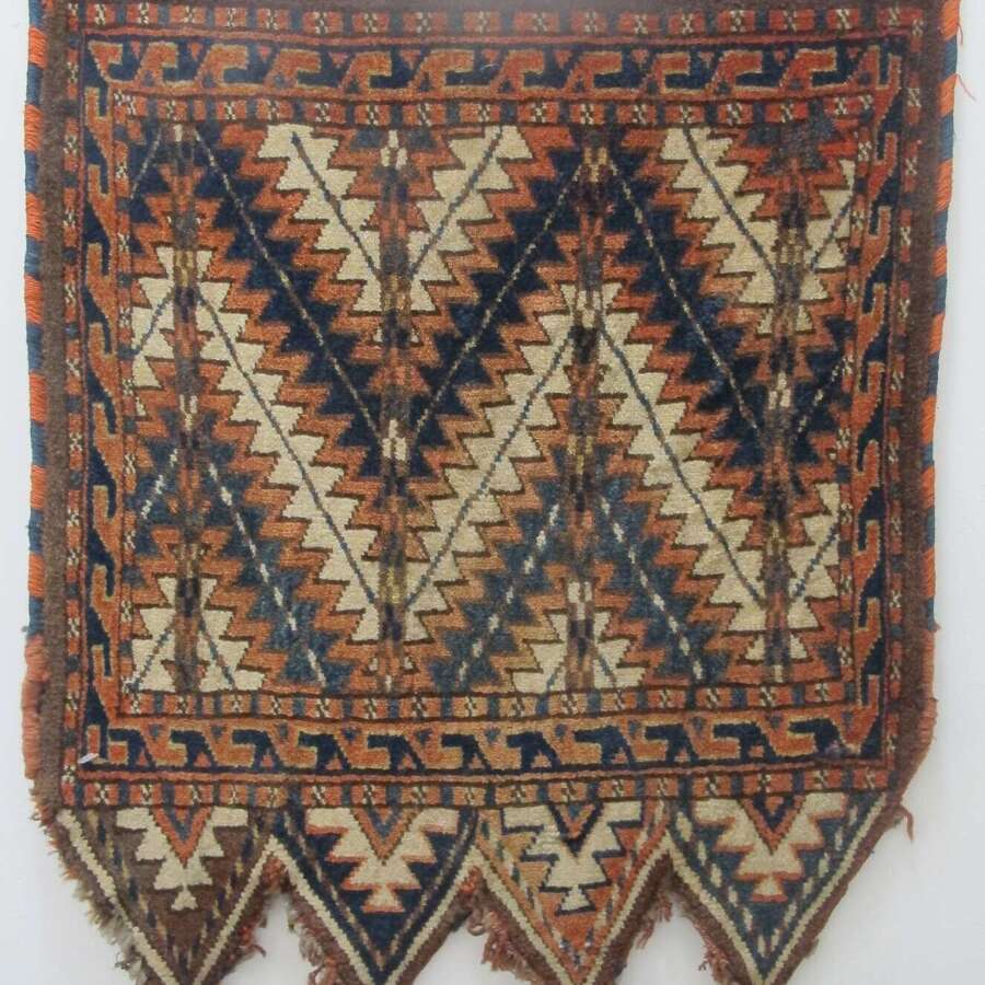 Antique Yomut Okbash, Central Asia, Circa 1890