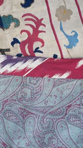 Silk Embroidered Suzani, Samarkand, Circa 1860, 2.25m X 1.95m