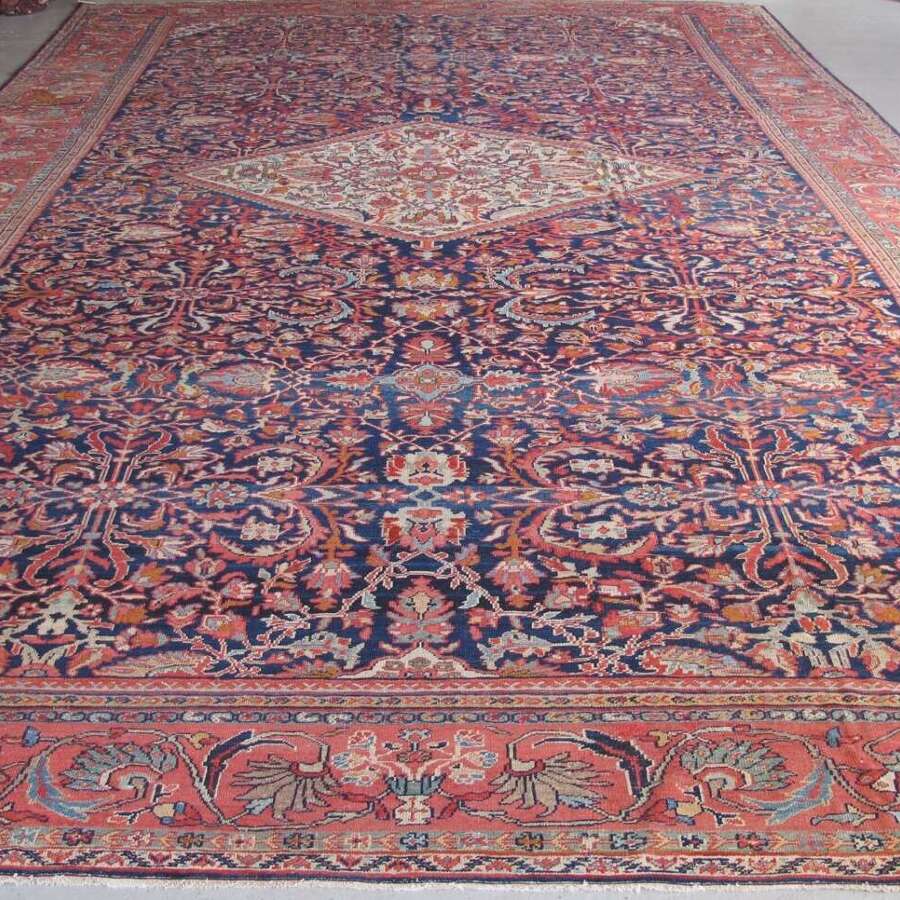 Exceptional Palace Size Antique Sultanabad Carpet, Circa 1880, 5.65m X 3.90m