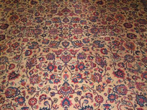 Fine All-over Design Persian Carpet, Circa 1920, 4.80m X 3.54m, Signed 'saber'.